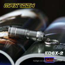 Maxtoch-ED6X-2 Cree T6 bequem leistungsstarke Schlüsselanhänger LED-Taschenlampe